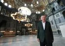 Başkan Erdoğan’dan Ayasofya Camii’nde inceleme