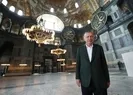 Son dakika: Başkan Erdoğandan Ayasofya Camiinde inceleme