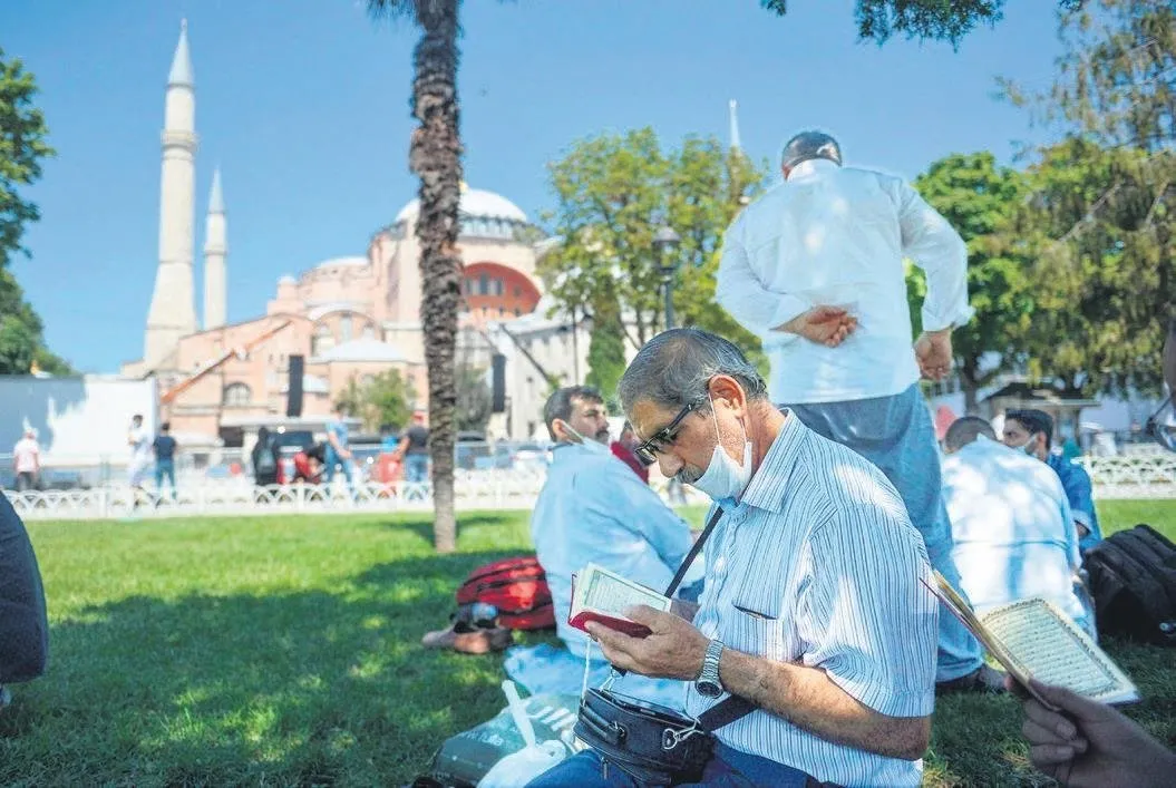 86 Yillik Hasret Bitti Ayasofya Da Vuslat Gunu
