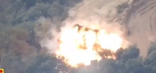 Hizbullah İsrail tankını vurdu! Lübnan-İsrail sınırında merkava tipi iki tank hedef alındı