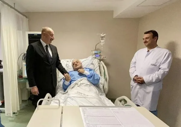 Başkan Erdoğan Binali Yıldırım ve Şamil Ayrım’ı hastanede ziyaret etti