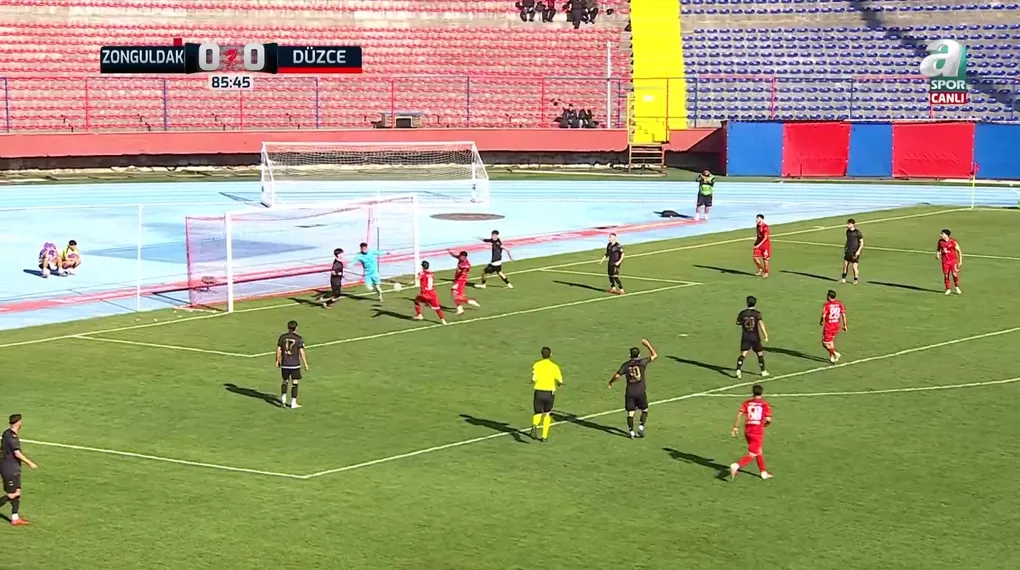 GOL | Zonguldakspor 0-1 Düzce Cam Düzcespor