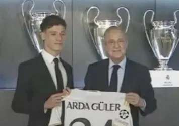 Arda Güler Real Madrid'e imzayı attı! İşte forma numarası