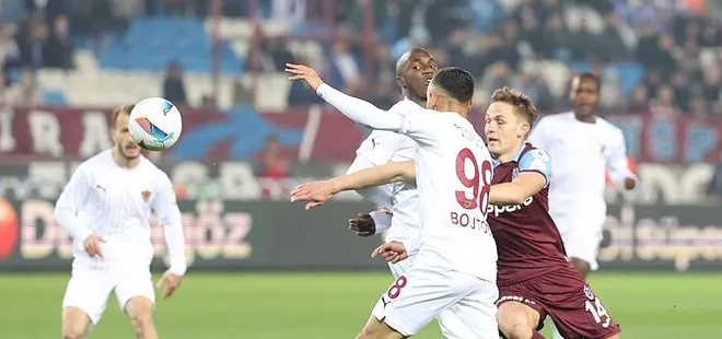Fırtına evinde esmedi! Trabzonspor Hatayspor’a mağlup oldu