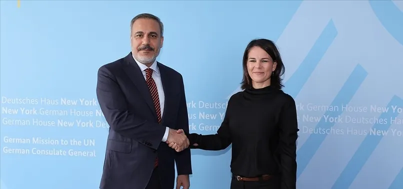 Son dakika: Dışişleri Bakanı Hakan Fidan, Alman mevkidaşı ile görüştü