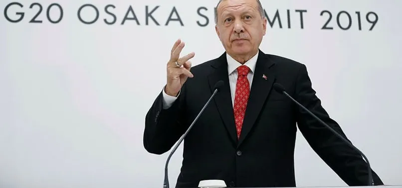 BAŞKAN RECEP TAYYİP ERDOĞAN'DAN 'G20' MESAJI