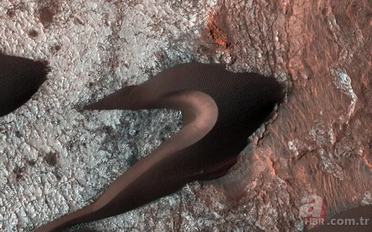 Mars'taki kaşık heyecan yarattı! NASA ilk kez yayınladı...