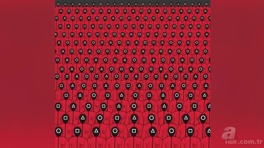 Zeka Testi: Squid Game meydan okuması! 8 Saniyede tek farklı oyuncuyu bulabilir misiniz? 2