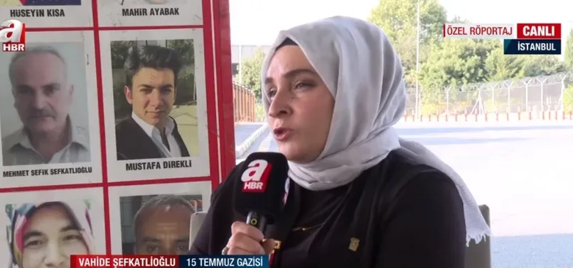 15 Temmuz gecesi neler yaşandı? Eşi şehit olan 15 Temmuz gazisi Vahide Şefkatlioğlu A Haber’de