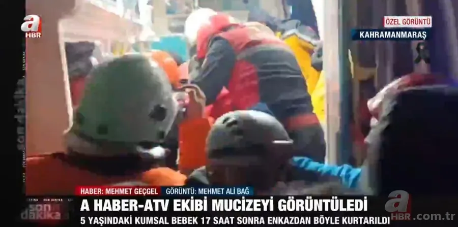 A Haber mucizeyi görüntüledi: 5 yaşındaki Kumsal bebek böyle kurtarıldı 8