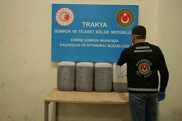 Ticaret Bakanlığı: 115 kilogram asetik anhidrit ele geçirildi
