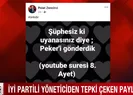 Ayetlerle dalga geçti