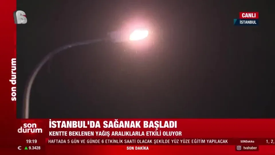 İstanbul’daki yağmur etkisini arttırdı