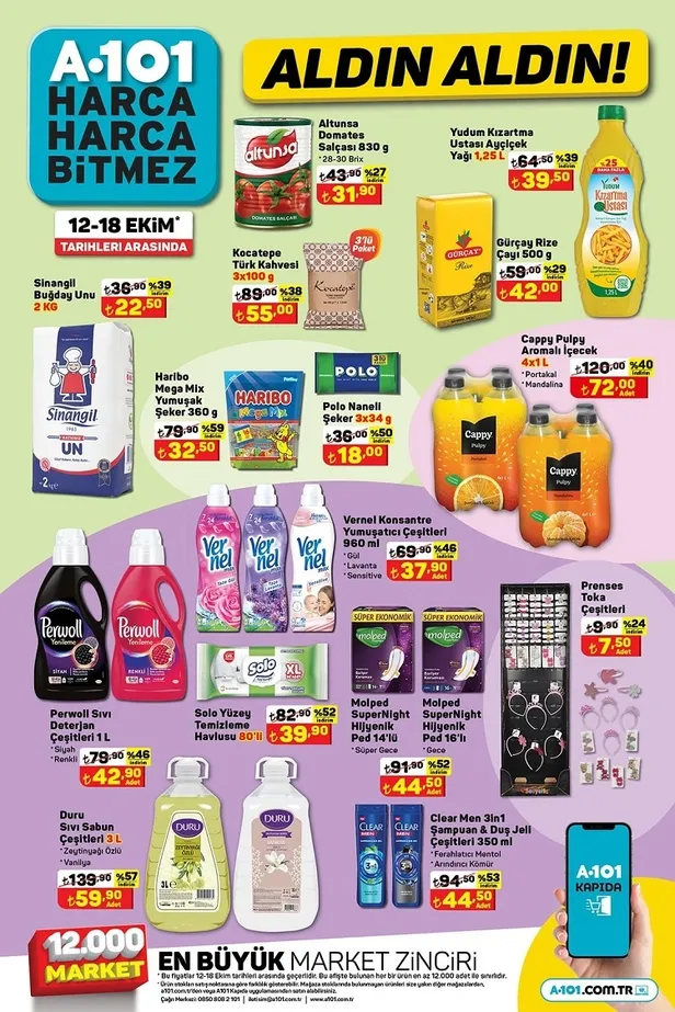 14 Ekim A101 aktüel ürünler kataloğu yayınlandı! 28 bin TL’ye benzinli Moped, 179 TL’ye 5L sıvı yağ 299 TL’ye Mop Kova seti, 22 TL’ye 2kg un satışa sunuluyor