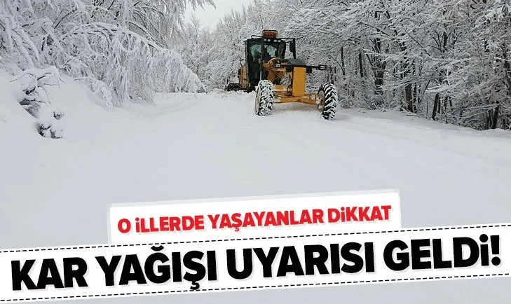Meteoroloji’den son dakika hava durumu açıklaması! Kar yağışı uyarısı geldi | 20 Kasım 2020 hava durumu