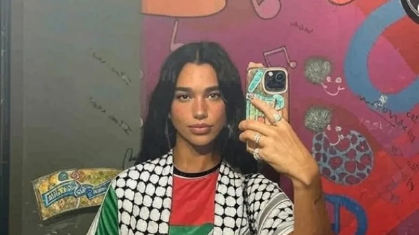 Ünlü şarkıcı Dua Lipa'dan zulme karşı dik duruş! İsrail destekçisi menajerini kapı dışarı etti