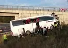 Son dakika: Sarıyer Kuzey Marmara Otoyolu'nda otobüs yoldan çıktı: Çok sayıda ölü ve yaralı var