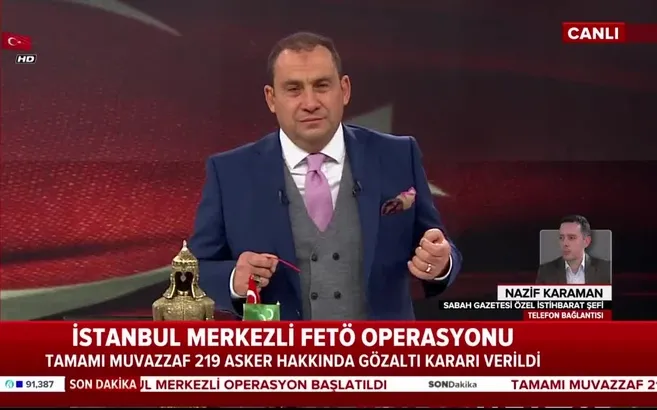 İstanbul merkezli dev FETÖ operasyonu