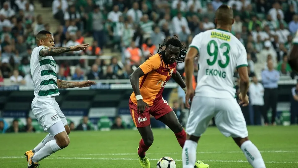 Bursaspor - Galatasaray maçından kareler