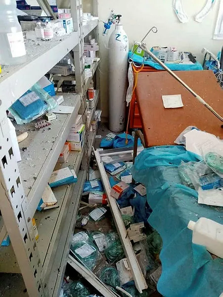 Son dakika: Libya'da BAE'ye ait İHA'lar hastaneye saldırdı - 1