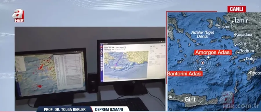Ege'deki deprem fırtınası Türkiye'yi etkiler mi? Beklenen Marmara depremini tetikler mi? Uzmanlar A Haber'de değerlendirdi 14