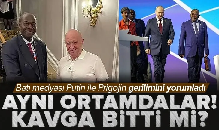 Putin ve Wagner lideri Prigojin aynı ortamda!