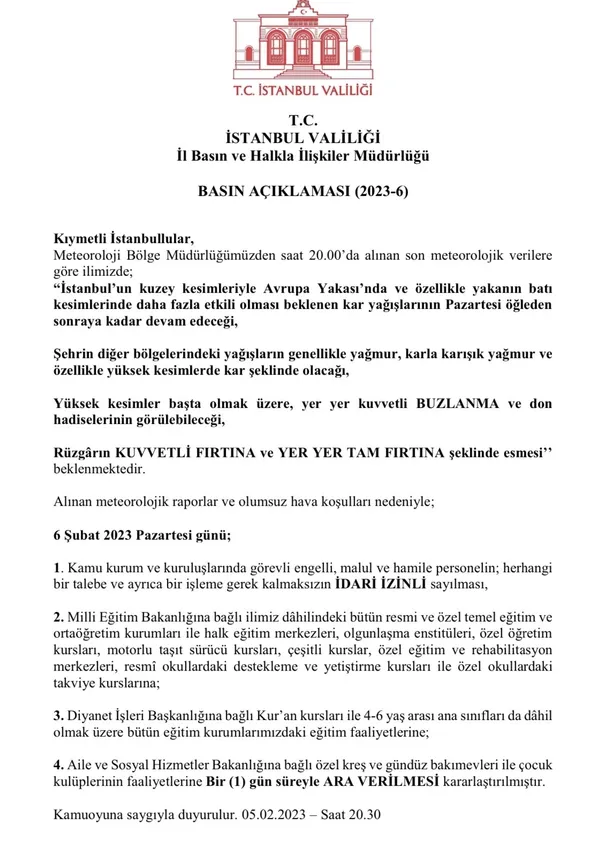 Son dakika: İstanbul ve Ankara’da eğitime bir gün ara! Çok sayıda ilde eğitime kar engeli! Hangi illerde okullar kar nedeniyle tatil edildi?