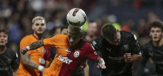 Galatasaray ikinci yarıda açıldı! Pendikspor 0-2 Galatasaray MAÇ SONUCU