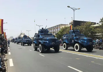 Senegal Cumhurbaşkanı'nı "Ejder Yalçın"lar korudu!