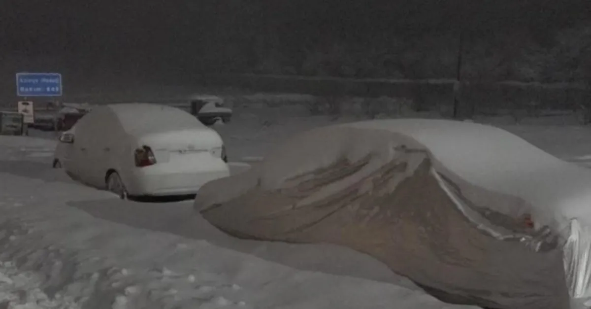 Trakya'da kar ve dondurucu soğuk