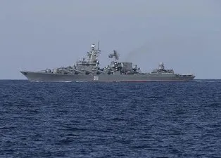 Dünya basını flaş olarak duyurdu! Rus savaş gemileri o bölgeye kadar gitti!