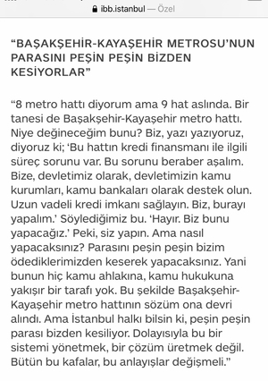 Bu da yalan! Bakanlık; İBB’den herhangi bir kesinti veya tahsilat yapmamış