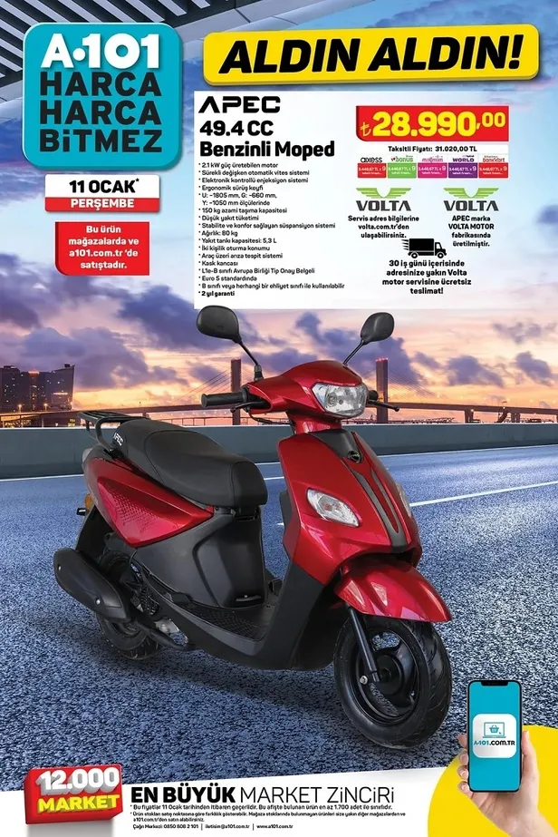 12 Ocak A101 aktüel ürünler kataloğu yayınlandı! A101’de Dik süpürge, akıllı TV ve saat, kablosuz kulaklık ve daha yüzlerce ürün ucuza satılacak