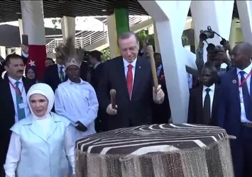 Cumhurbaşkanı Erdoğan Tanzanya'da