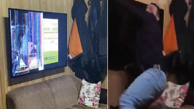 Rize'de demlik şakası yapan kuzenini plazma televizyonla kovaladı - 5