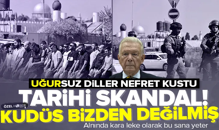 Dündar’dan skandal! “Kudüs bizden değildir”