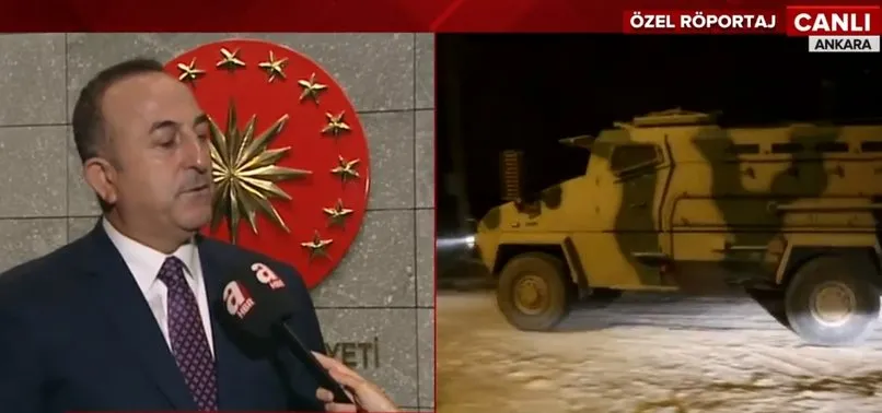 Dışişleri Bakanı Çavuşoğlu'ndan Barış Pınarı Harekatı'yla ilgili flaş açıklamalar