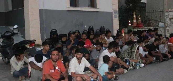İzmir’de Yunan zulmü! 96 göçmen kurtarıldı