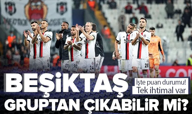 Besiktas In Grubunda Puan Durumu Nasil Besiktas Gruptan Cikabilir Mi