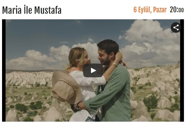 Maria ile Mustafa 1. bölüm tek parça izle! Maria ile Mustafa ilk bölüm ATV’de izle