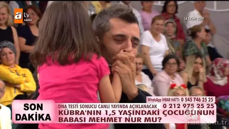 Esra Erol canlı yayınında DNA testi sonucu belli oldu!