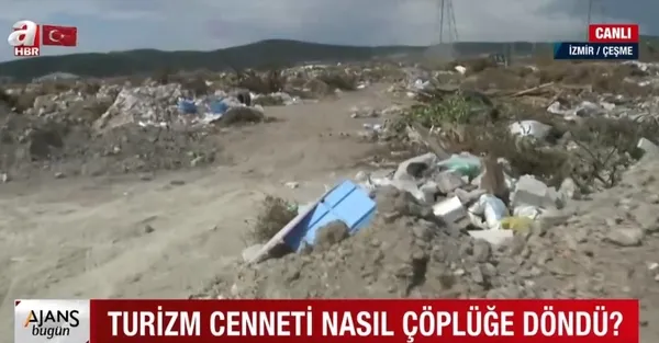 CHP’den Ankara ve Çeşme’de çevre katliamı! Turizm cenneti çöplüğe döndü
