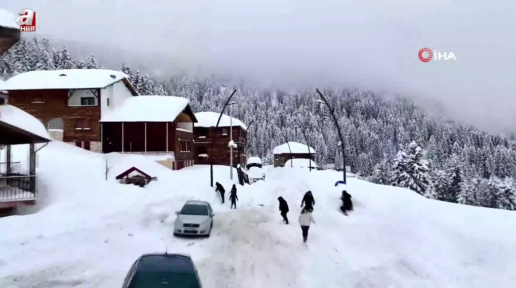 Giresun yaylalarında görsel şölen