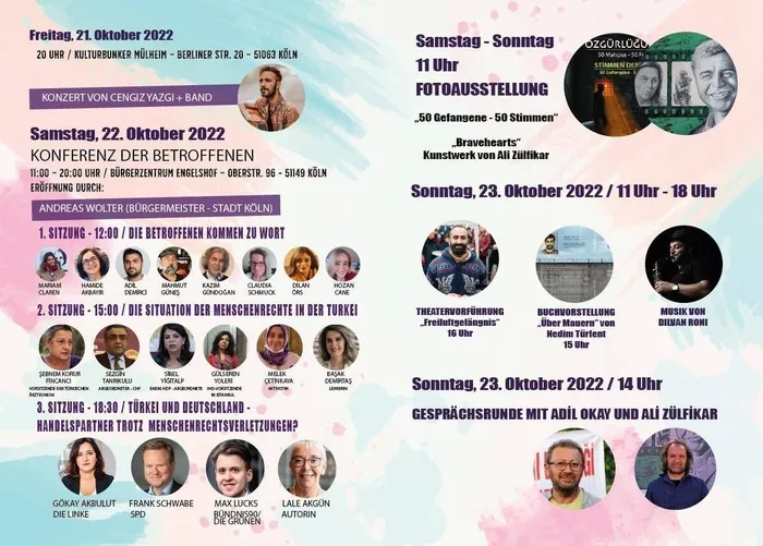 CHP-FETÖ-HDP-TTB Almanya’da Türkiye karşıtı konferansta buluştu | Melek Çetinkaya Başak Demirtaş Şebnem Korur Fincancı...