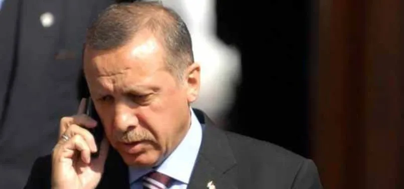 Cumhurbaşkanı Erdoğan'dan taziye telefonu