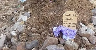 Gamze Acar'ın mezarında dikkat çeken detaylar