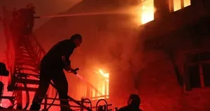 Samsun’da depoda çıkan yangın söndürüldü