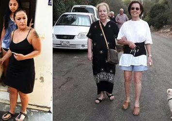 Fatma Girik de depreme yakalandı!