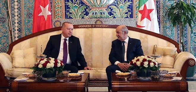 Son dakika haberi: Başkan Erdoğan Cezayir Cumhurbaşkanı Abdülmecid Tebbun ile görüştü