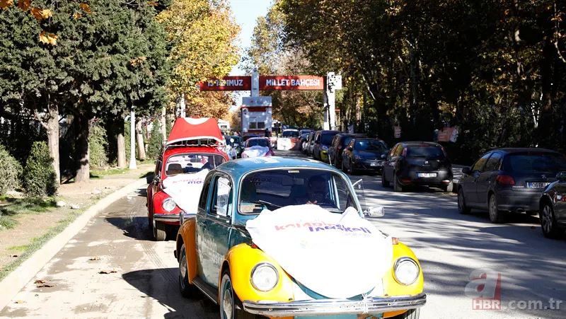 Vosvoslar trafikte görenleri hayrete düşürdü! Koronavirüs için... 2